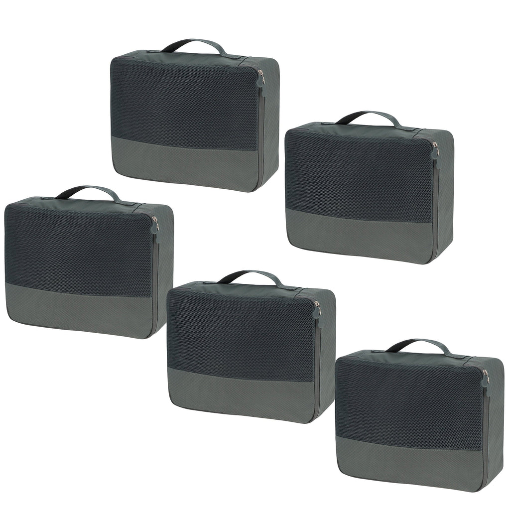 Luggage Organizers 7Penn Packing Cubes for 5pk Black Travel Set - Premium