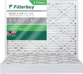 (5-Pack) MERV HVAC AC 8 18x24x1 Pleated Filters Filterbuy Air Furnace