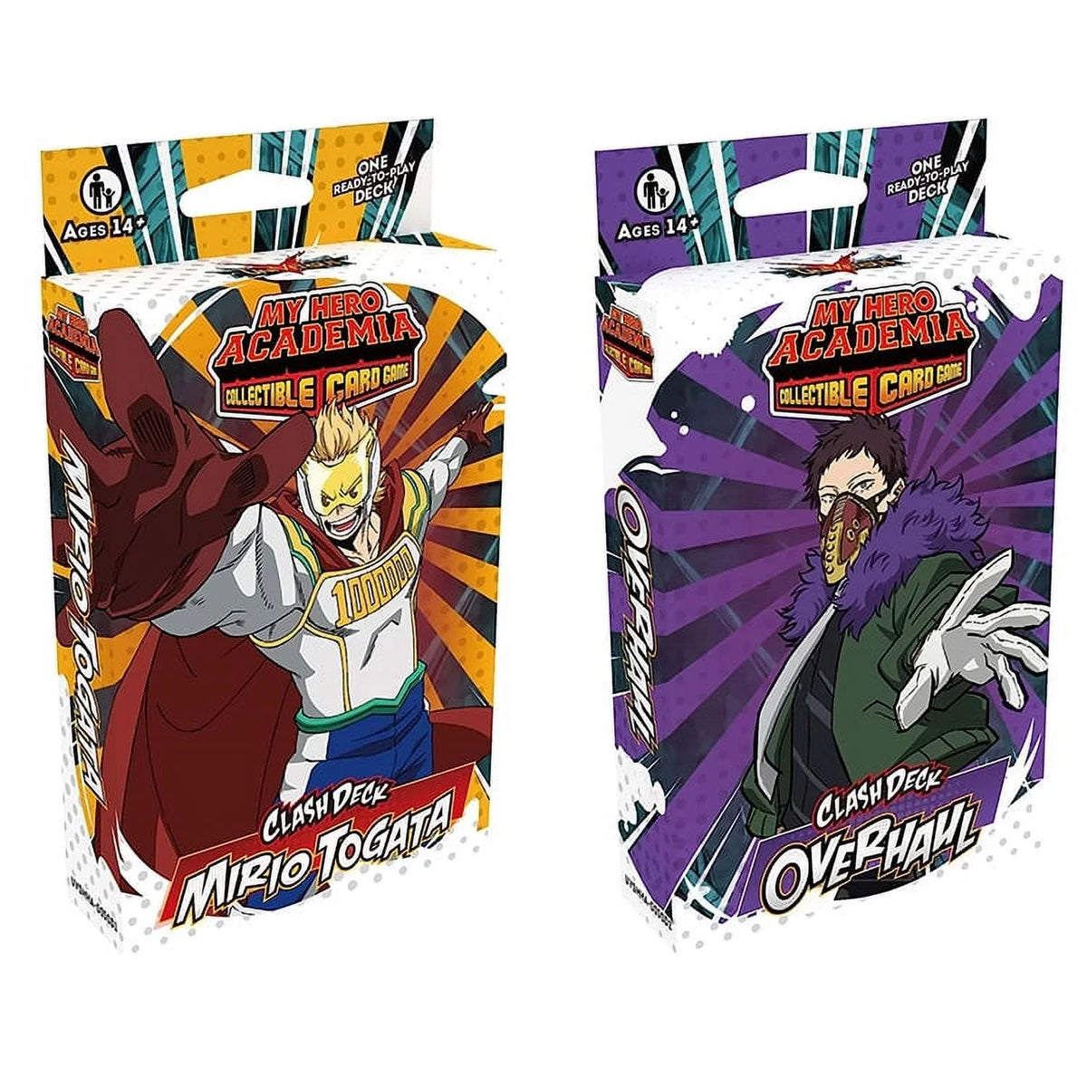 Mirio Card (Overhaul My Decks Clash Hero - Collectible Togata) Game OF & SET S5 2 Academia