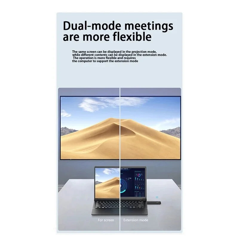 Conference Screen Display Wireless Video Screen Transmitter G57 1080P Adapter Projector Receiver HD Projector Video Laptop