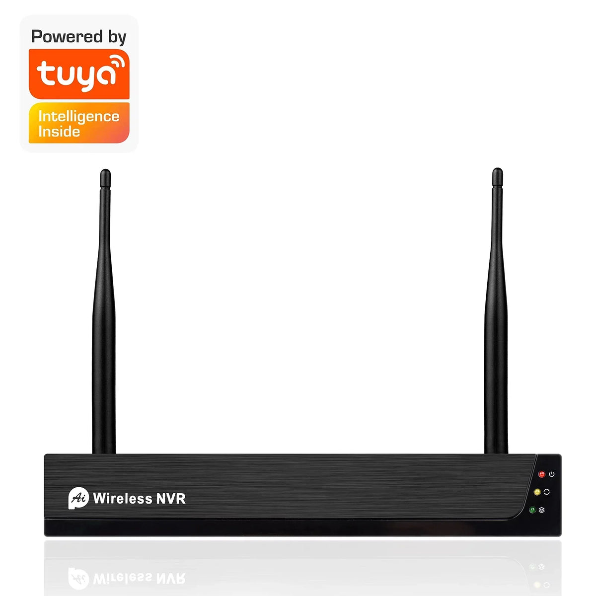 Alert, with Night Camera System, Motion NVR Hard MIXFEER Indoor 1080P Vision, Tuya Smart Cameras Wireless Remote 1080P 2.0MP 8PCS Drive IP CCTV No + 8Channel 8CH 1080P exterior App Access,