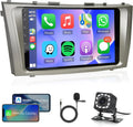 Radio Carplay FM SWC Auto Stereo 2G+32G Camry USB THONZER GPS WiFi Android 9 Camry Inch + Camera Radio Car Navigation Bluetooth Touch for Screen Android Backup 2006-2011, Car