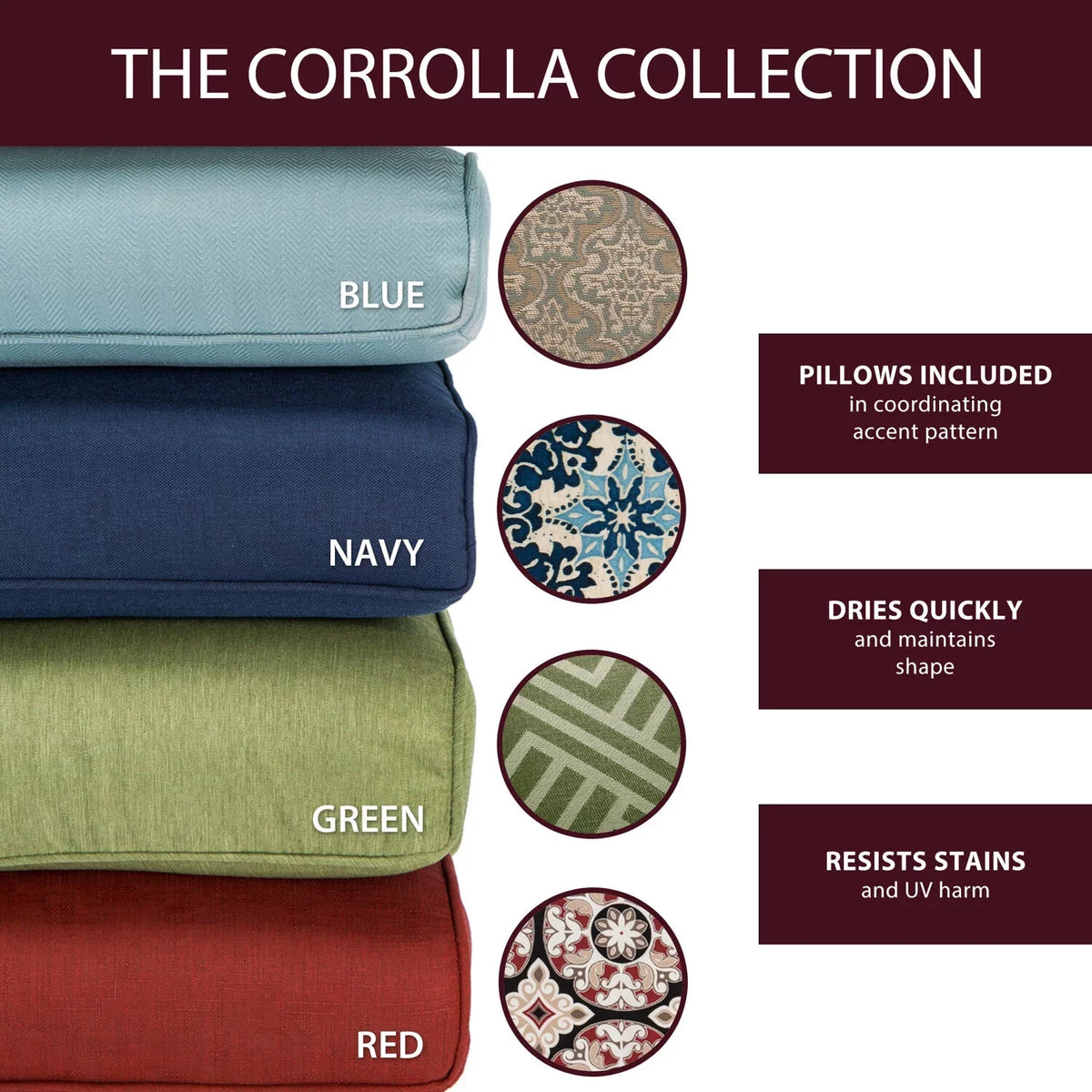 Corrolla Set exterior 6-Piece Cambridge Lounge