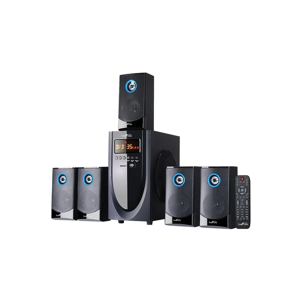 Sound and Surround beFree BFS-520 System Sound in Blue Channel 5.1 Speaker Bluetooth Black