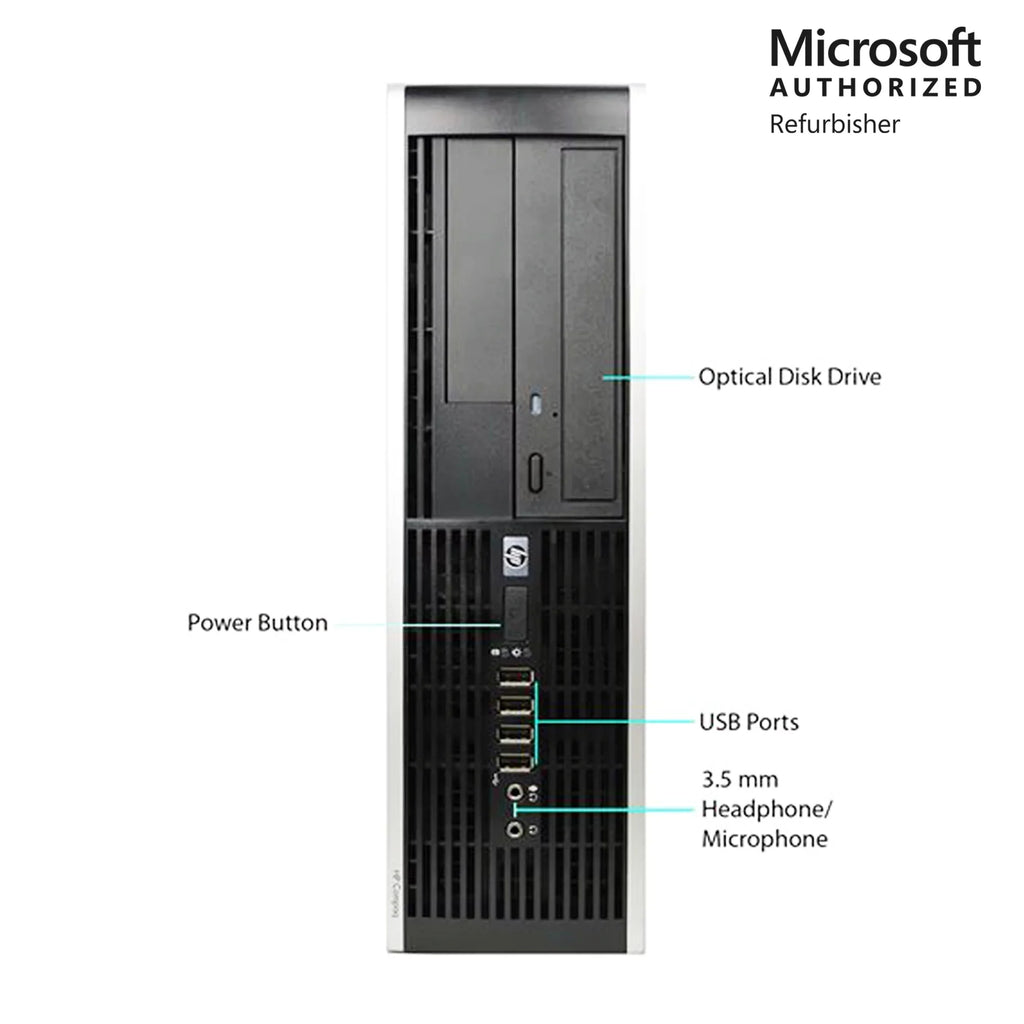 Home 10 Year i5 500Gb Windows WiFi - Hp Core Warranty 8100 1 Elite 3.2Ghz 4GB Desktop SSD SFF Computer