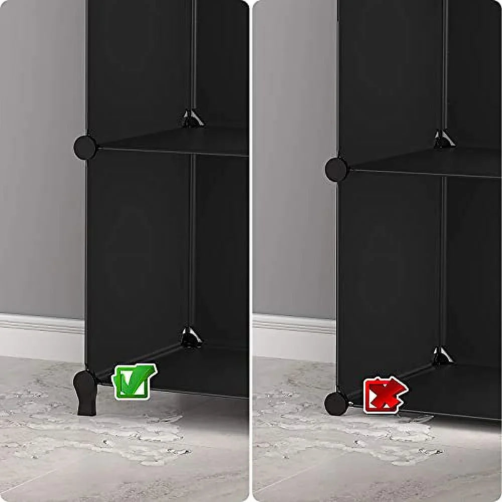Kids,Closet, Storage Closet Bookshelf,Storage Cabinet Shelf Organizer, Cabinet Cubes Organizer Bookcase HOMIDEC Bedroom,Bathroom for Organizer Storage 6-Cube