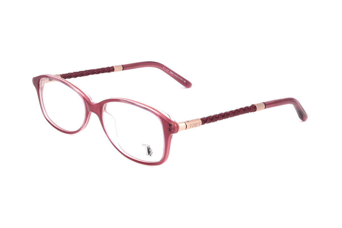 EYEGLASSES TO4054 RED FRAME 068 TODS WOMEN