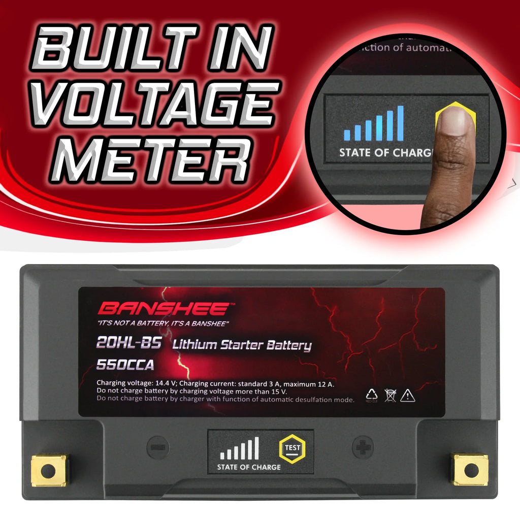 Banshee 2018 155 Sea-Doo 2016 Limited LiFePO4 to with Motorsports Compatible Battery 20L-BS GTI