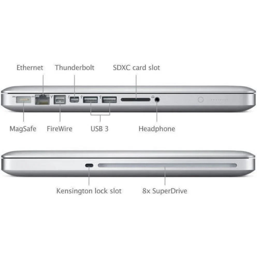 HD 2.4GHz 13" Core (2011) 4GB Restored Pro (Refurbished) MacBook RAM MD313LL/A 500GB Laptop i5
